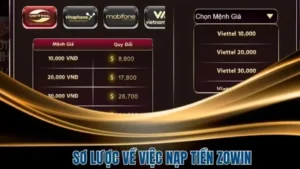 Nạp Tiền Zowin - Đơn Giản Hóa Nạp Tiền Với 3 Bước 4 Nạp tiền Zowin
