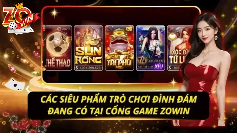 Zowin hvsolutions - Game Bài Đổi Thưởng Uy Tín #1 Châu Á 8 Sảnh Slotgame đa dạng, đồ họa 3D sống động cùng tỷ lệ nổ hũ cực cao